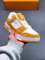 全新Lv路易威登Louis Vuitton Trainer Sneaker Low 休闲运动文化百搭板鞋 0219126L22