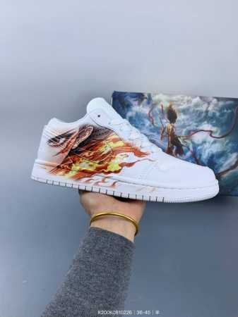 耐克Nike Air Jordan 1 Low Aj1乔丹一代低帮经典复古文化休闲运动篮球鞋 Size：如图 编码：K200K0810226 - 点击图像关闭
