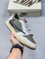 特价纯原版本 真标 耐克 Nike Air Jordan 1 Low Og Sp Military Blue Aj1乔1 倒勾 低帮篮球鞋 Aj1 乔丹1代 A