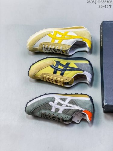 onitsuka Tiger鬼塚虎Edr 78米色黄色韩系休闲鞋阿甘鞋 尺码：见图 编码：05Jhd355A06