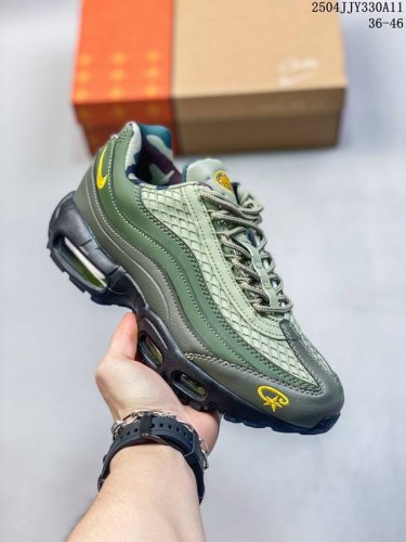 真标耐克Nike Air Max 95 Tt气垫复古慢跑百搭鞋休闲运动鞋 货号:Fb2709-300 尺码:36-46 编码：04Jjy330A11