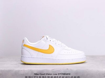 Nike Court Vision Low 低帮百搭透气休闲运动板鞋 首发实拍 经典耐用的设计，兼顾舒适脚感和出众风范，演绎匠心之作。结构性的支撑贴合感结合复古