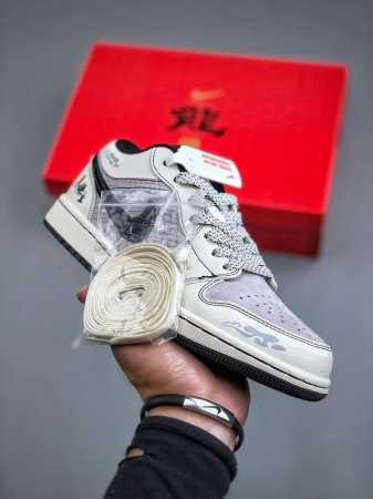 Air Jordan 1 Low 乔1黑神话悟空 高端定制低帮复古篮球鞋 Sj9950-042 #定制鞋盒 大厂纯原品质出货 超高清洁度 皮料切割干净无任何毛边 - 点击图像关闭