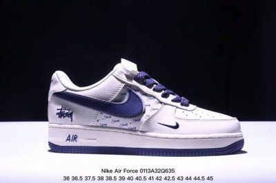 海外限量发售！公司级Nike Air Force 1 '07 Low “北面联名--米白蓝红”空军一号 低帮 运动鞋 休闲鞋 折边针车 工艺难度大 原楦头原纸板