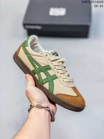 公司级亚瑟士 Onitsuka Tiger Tokuten 复古低帮休闲跑鞋 实拍首发 鞋跟 鞋舌处印有鬼塚虎特有的品牌logo标志 提升品牌的认知度 柔软内里 - 点击图像关闭