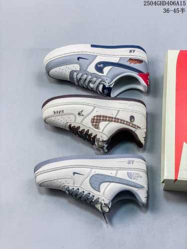 海外限量发售！公司级Nike Air Force 7 Low “斯图西联名 双拼火焰”空军一号 低帮 运动鞋 休闲鞋 折边针车 工艺难度大 原楦头原纸板 原装鞋
