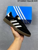 公司级Adidas Handball Spezial 官方正确版本 阿迪达斯经典款 复古休闲板鞋 全鞋采用反毛皮制作 牛筋耐磨大底 承载青春情怀的板鞋 经典三条