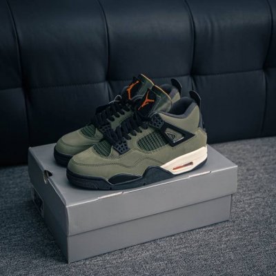 核心私 Nike Air Jordan 4 Retro 耐克迈克尔 乔丹Aj4代中帮复古休闲运动文化篮球鞋 原厂材料Tpu超Q弹网格材质 缜密拉帮及中底钢印细节