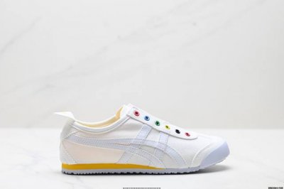 公司级Onitsuka Tiger鬼塚虎 Mexico 66 Slip-On 一脚蹬低帮夏季透气运动休闲鞋 货号:1183A540-102 尺码:36 37 3