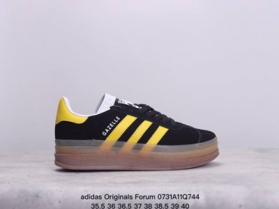 全反毛公司货adidas Originals Forum在今年重磅回归 ，低帮的灵巧设计同样备受潮人喜爱 也更适宜春夏季的穿着，全头层皮鞋面，版型、细节完美，原