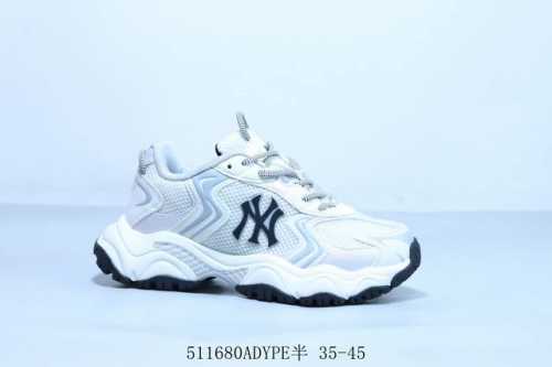 棒球联盟Mlb Ny Ins 抖音 快手 小红书网红老爹鞋 韩国洋基队Ny大标潮流老爹鞋 内增高6Cm 原厂1 1模具开发 原厂进口纳米材质 511680Ady