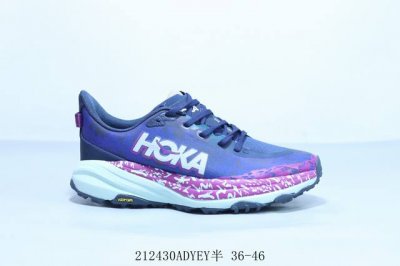 美国新兴跑鞋品牌 Hoka 机能轻量缓震网面增高越野男女跑步鞋 212430Adyey半 36-46