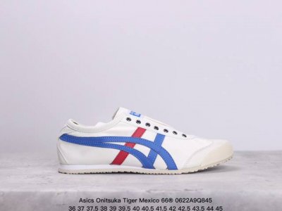 Asics 亚瑟士 男女鞋真标半码制 日产经典老牌-鬼塚虎 Onitsuka Tiger Mexico 66经典墨西哥系列复古经典百搭板鞋休闲运动鞋慢跑鞋 采用