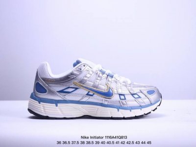 Nike 耐克 原楦原纸版开发数据，采用原厂二层皮革饰片与光泽网织布鞋面材质，成型细节评检ins穿搭全新韩系古着风，回味经典耐克nike Initiator R