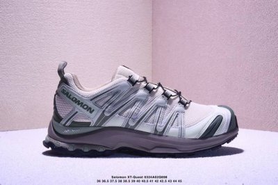 260Salomon Xt-Quest Adv ”Beige“ 萨洛蒙 探索者系列户外越野跑鞋 474193-29 #鞋面采用Sensifit贴合技术 全方位贴