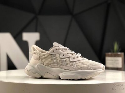 真标带半码Adidas Originals Ozweego 三叶草3M反光复古 水管老爹鞋 实体独立订单 中文盒标 同步专柜上架 官方货号：Fy 尺码：36-4