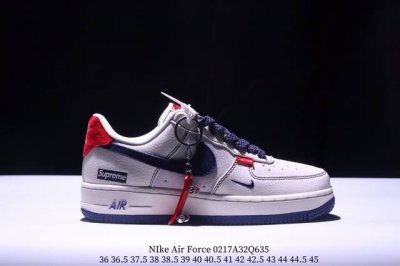 300 海外限量发售！公司级Nike Air Force 1 '07 Low “北面联名——灰蓝双拼抽绳”空军一号 低帮 运动鞋 休闲鞋 折边针车 工艺难度大