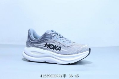 hoka One One Clifton 9代 机能轻量缓震网面增高越野男女跑步鞋 412390Ddrry半 36-45
