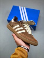 Adidas Originals Samba Classic 桑巴舞系列绅士德训足球风百搭低帮休闲运动板鞋 Jq6620 尺码：36-45 半
