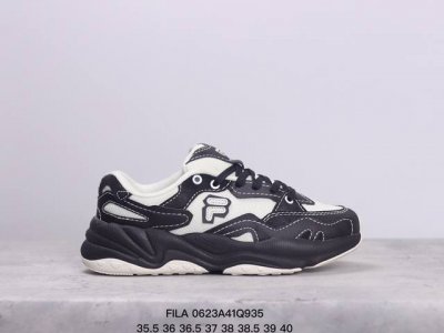 斐乐fila Fila斐乐 新款复古百搭运动板鞋 35.5-40半 Xm0623Q935