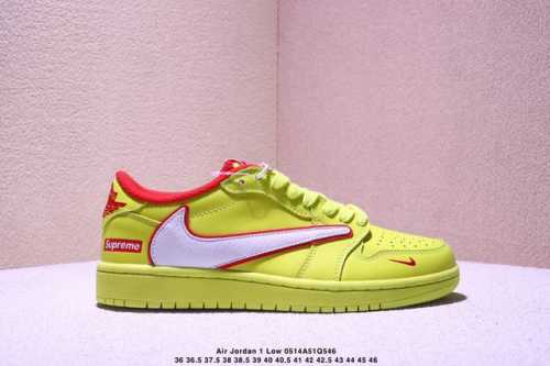 乔丹 Air Jordan 1 Low Og Aj1 乔1反转倒勾 联名款休闲运动篮球鞋 Dm7866 002 完美品质出货 鞋面切割工整 冲孔整齐干净 中底拉