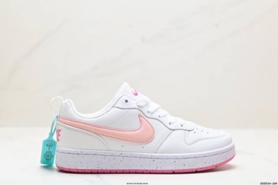 真标耐克 Nike Court Borough Low 低帮百搭透气休闲运动板鞋 经典耐用的设计 兼顾舒适脚感和出众风范 演绎匠心之作 结构性的支撑贴合感结合复