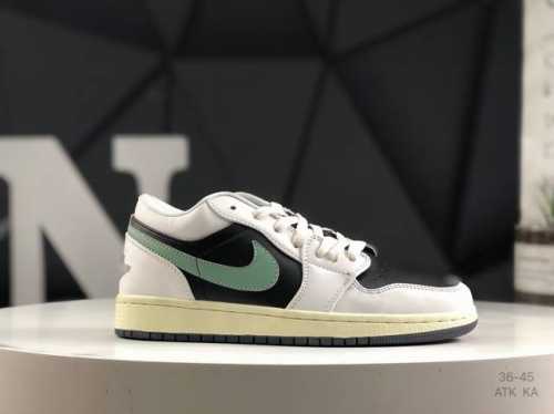 Air Jordan 1 Low Aj1乔1低帮休闲板鞋 同步官方配色 市场唯一独家头层皮打造 原鞋原档案开发 原厂皮料 原档冲孔鞋头 正确满胶鞋垫 四线拉帮