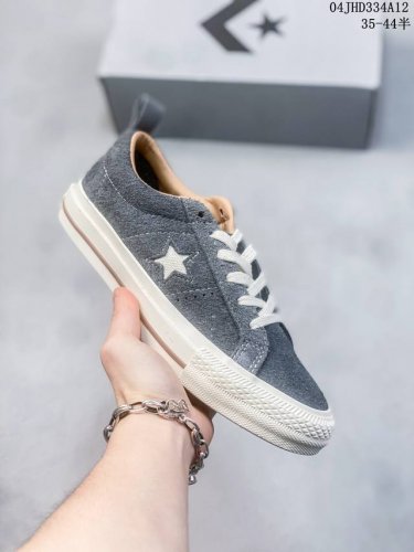 Converse匡威官方 One Star Pro男女复古潮流翻毛皮滑板鞋a02948C尺码：35-44半 编码：04Jhd334A12