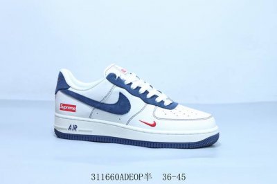210 耐克 Nike Air Force 1 Af1耐克 低帮 空军一号休闲板鞋 货号 Sj9188-003 311660Adeop半 36-45
