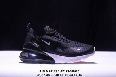 120 耐克Nike Nike Air Max 270 混合科技 透气后掌半气垫慢跑鞋 兼具非凡优质外观和出色穿着体验！性能出众的一双透气鞋面后置半掌气垫运动鞋