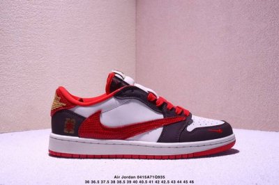 乔丹Air Jordan 1 Low Aj1 乔1低帮复古文化休闲运动篮球鞋 喜 倒勾 货号 Ch6336-020 Xm0415Q935