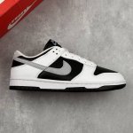 本地 核心私 Nike Dunk Low “Reverse Panda” 反转黑白2.0 复古低帮休闲运动滑板鞋 配色方面彻头彻尾将 熊猫 Dunk 进行反转，