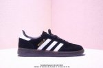 公司级Adidas Handball Spezial 官方正确版本 阿迪达斯经典款 复古休闲板鞋 全鞋采用反毛皮制作 牛筋耐磨大底 承载青春情怀的板鞋 经典三条