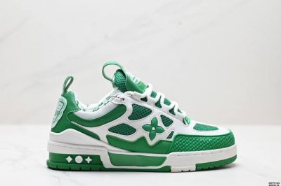 全新lv路易威登louis Vuitton Trainer Sneaker Low休闲运动文化百搭板鞋 尺码:36-45 Id:Jzd -Qjj