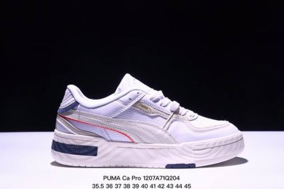 公司级puma Ca Pro 合成革牛剖层革头层牛皮 舒适 低帮 彪马板鞋 货号:395773 02 尺码:35.5 36 37 37.5 38 38.5 39
