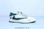 乔丹Air Jordan 1 Low Aj1 乔1低帮复古文化休闲运动篮球鞋倒勾 黑8 货号 Zh2596-243 323400Adeop半 36-45