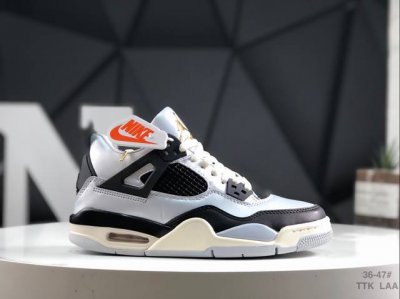 260 耐克 Nike Air Jordan 4 Retro迈克尔·乔丹Aj4代中帮复古休闲运动文化篮球鞋 货号:Fz8585-070 尺码:36 36.5 3