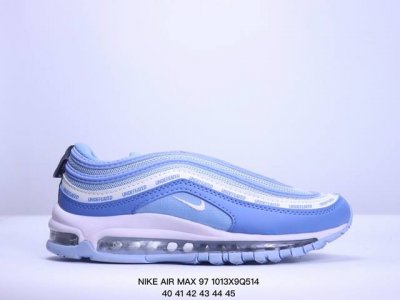 耐克nike休闲鞋 经典 气垫 Air Max 97 子弹气垫低帮运动鞋。Air Max '97 运动跑鞋以流线型鞋身和卓越科技为热爱运动的你造就全方位防护，强