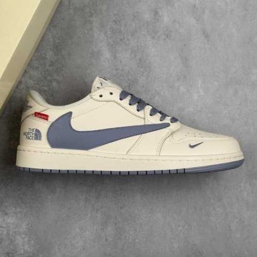 本地 核心私 Travis Scott X Fragment Design X Air Jordan 1 Low Og Sp Aj1 乔1 Supreme北面联