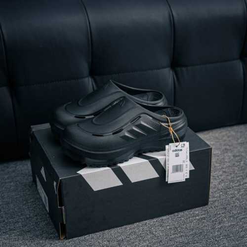 核心私 Adidas Ozwaave Clog拖鞋厨师鞋穆勒鞋新款拖鞋 货号：Jr6761 尺码：36 37 38 39 40 41 42 43 44 45 2