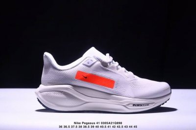 160 真标Nike Air Zoom Pegasus 41 超级飞马涡轮增压马拉松休闲运动慢跑鞋 货号:Hf4301-100 尺码:36 36.5 37.5
