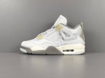 全新改版，品质升级！ X版：顶级Aj4 灰绿色 Jordan Air Jordan 4 Se ＂Craft ＂潮流复古篮球鞋 男女同款 货号：Dv3742-02