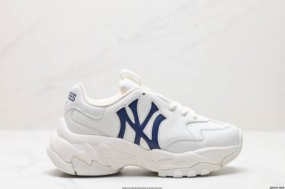 公司级korea韩国限定发售ny美国榄球洋基队限定 X Mlb Big Ball Chunky Mesh 厚底老爹系列低帮网织轻量休闲运动慢跑鞋 货号:3Ash