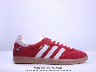 Adidas Originals Wb Pony Tonal Samba OG 桑巴舞系列绅士德训足球风百搭低帮休闲运动板鞋 货号:IH3371 尺码:36 3