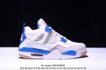 公司级头层皮air Jordan Aj4 Retro 纯原配色 大厂出品 原厂独立模具开发 纯正4代正确鞋型 原厂定制头层压纹皮料 原厂鞋楦打造市面最高工艺 内