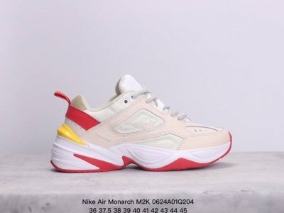 真标耐克nike Air Monarch M2K 经典复古老爹鞋 夸张流线极符 风靡老爹元素 外形延续当下潮流得未来感老爹鞋 设计干净！ 货号:Ao3108-0
