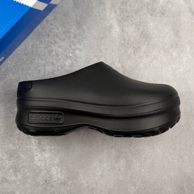 本地 核心私 公司级阿迪达斯 Adidas Adifom Stan Mule W 夏季沙滩涉水百搭休闲拖凉拖鞋 超厚底增高 女鞋包头凉拖鞋 采用超轻95% 注塑