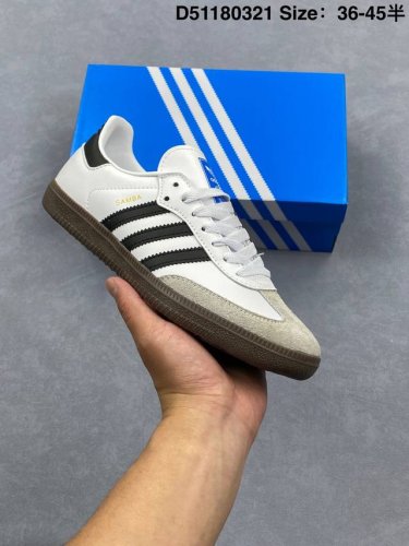 130 ad Original Samba Og 复古经典轻便板鞋 黑白灰 B75806 口碑大厂出品 品控大底版型不断改良更新 全套原纸板楦头开发 确保原汁原