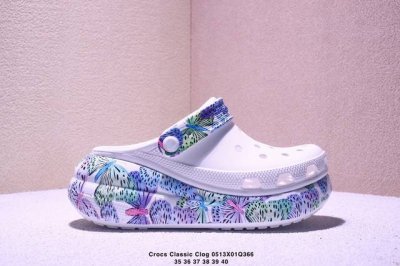 crocs Classic Clog 卡骆驰休闲沙滩洞洞鞋拖鞋凉鞋泡芙鞋 透明防水袋包装 注意配件需单独购买 超轻Croslite专利材料打造 鞋面更加耐用易清
