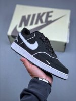 福利特价 Nike Court Vision Low 斯图西联名低帮百搭透气休闲运动板鞋 . 原数据独家私模大底 纯正版型 清洁度完美 柔软皮革货号 Fd518